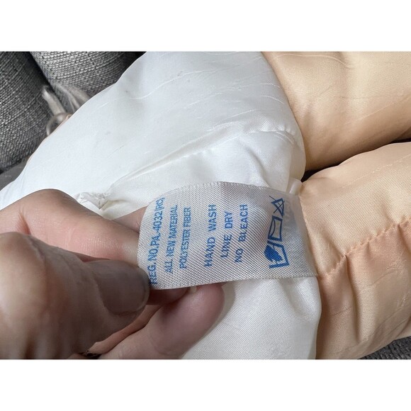 Fisher Price Puffalump Nylon Kids Doll Blonde Blue Eyes Braids Dress 19 Inch - Picture 10 of 11